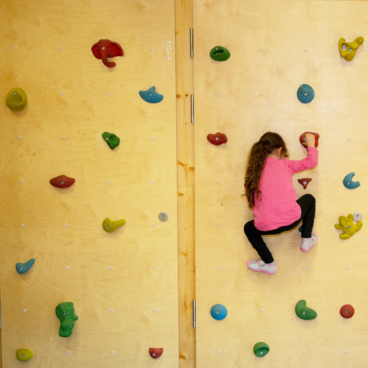 In unserem großen Bewegungsbereich ist viel Abwechslung garantiert.
